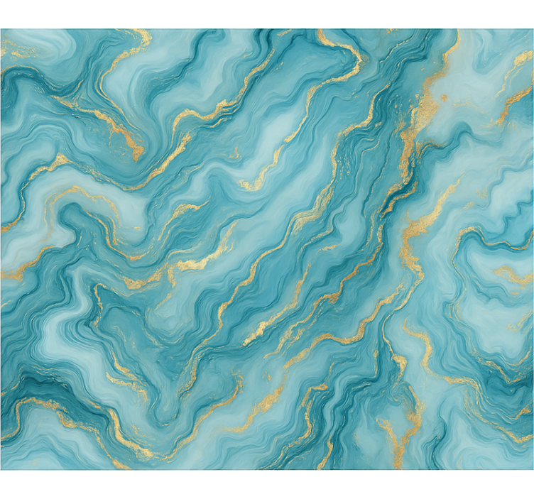 Rollo fenster blau marmor in hellblau - TenStickers