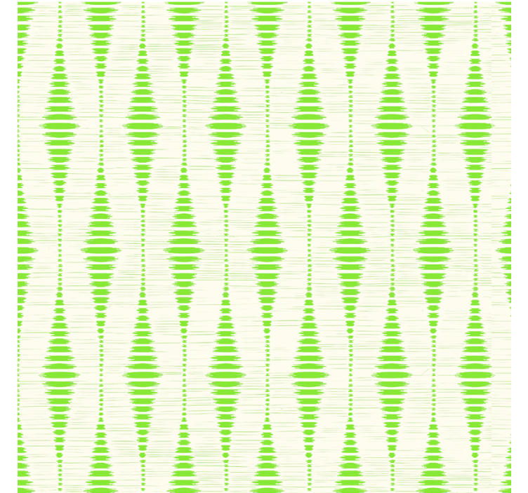 Fenster rollo modern in grünem rabaul ikat - TenStickers