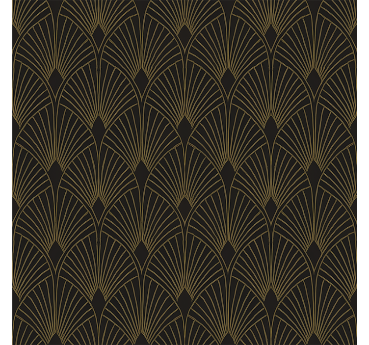 Fenster rollo modern gilded deco ventilator - TenStickers