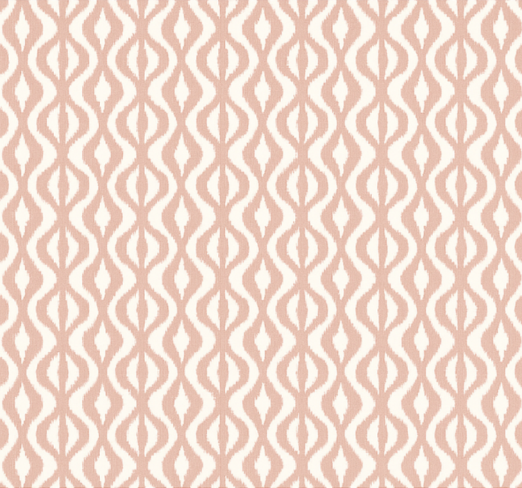 Fenster rollo modern in staubrosé ikat geometrisch - TenStickers
