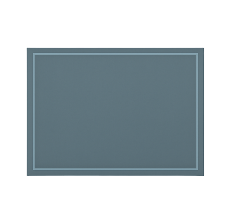 Rollo fenster blau mit schlichtem randdesign - TenStickers