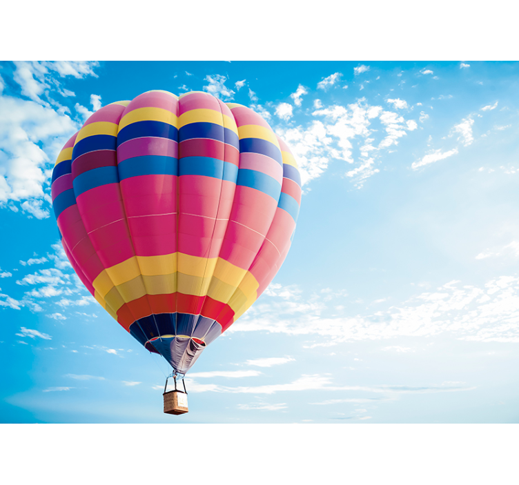 Rollo wohnzimmer vintage ballonrennen - TenStickers