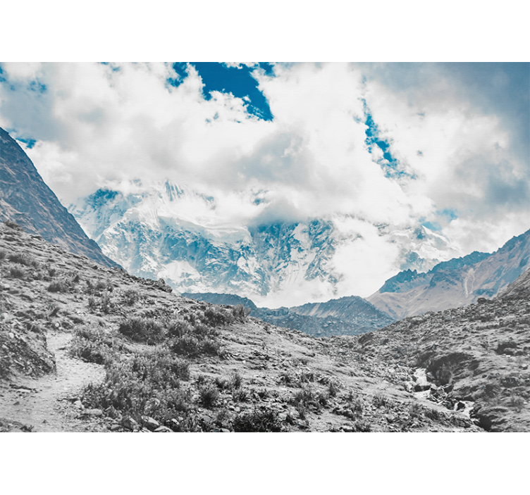 Rollo wohnzimmer snowy salkantay pass - TenStickers