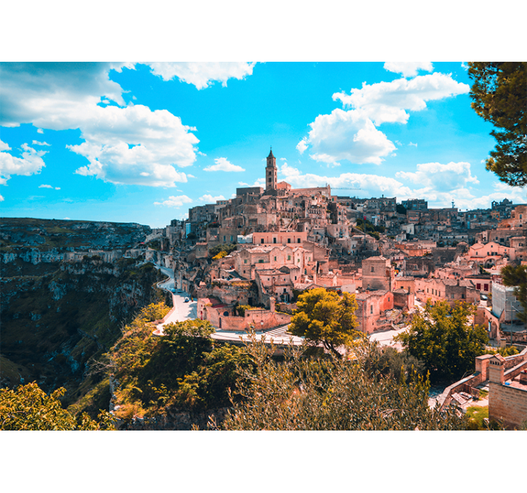 Rollo wohnzimmer landschaft von matera - TenStickers