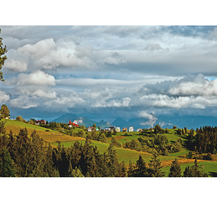 Rollo wohnzimmer tatry landschaft - TenStickers