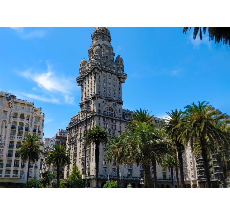 Rollo wohnzimmer unabhängigkeitsplatz montevideo - TenStickers