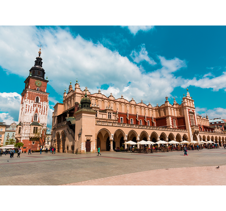 Rollo wohnzimmer hauptmarkt in krakau - TenStickers