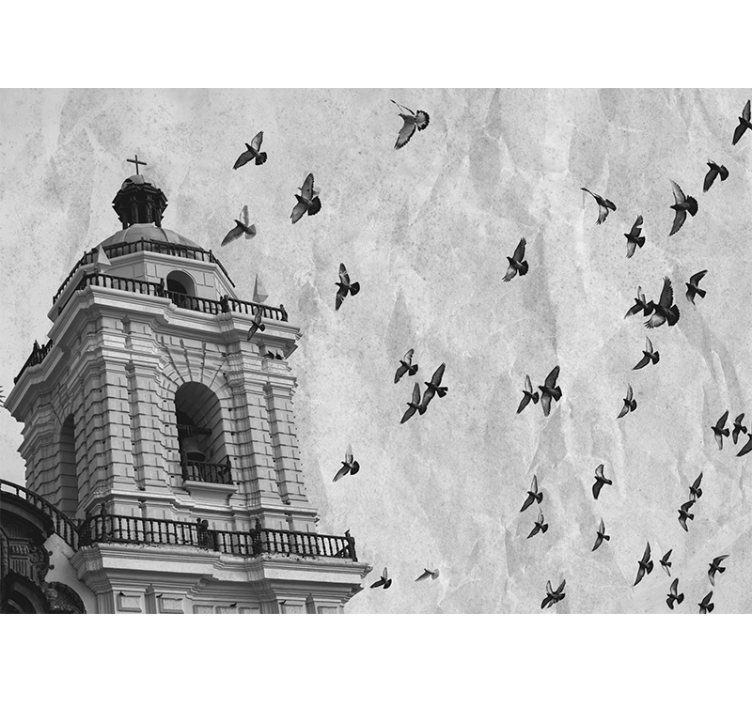 Rollo wohnzimmer historisches zentrum von lima - TenStickers