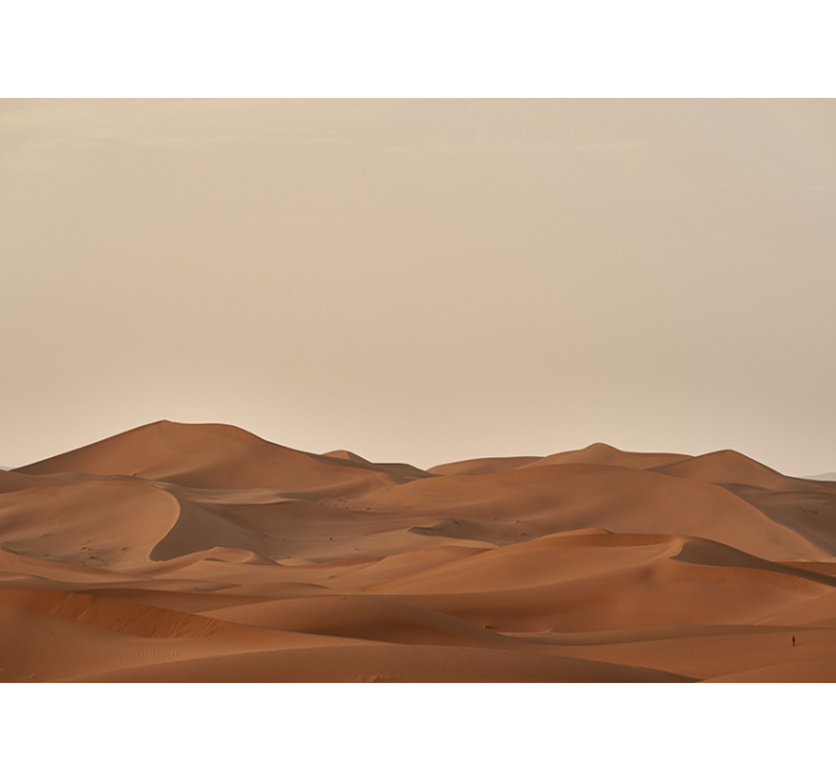Rollo wohnzimmer sanddünen in der wüste - TenStickers