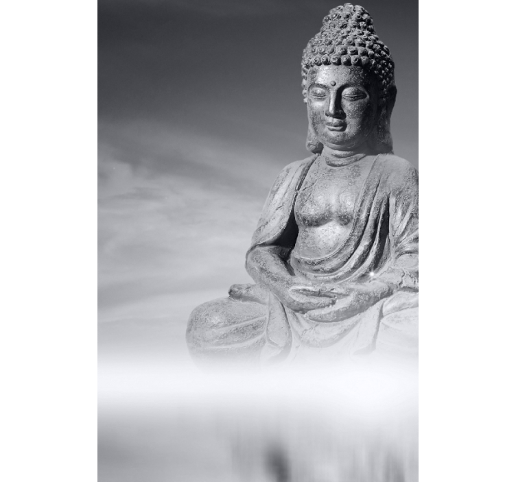 Rollo wohnzimmer buddha zen stil - TenStickers