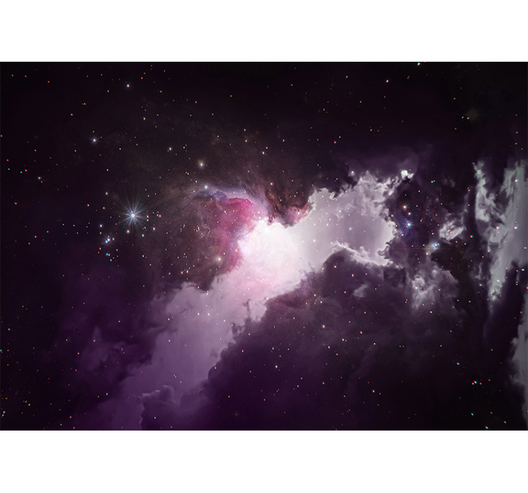 Rollo wohnzimmer mit kleiner kosmischer regen - TenStickers