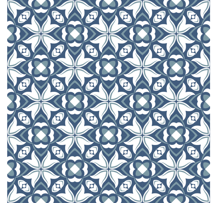 Rollo wohnzimmer moderne blaue vase im hampton stil - TenStickers