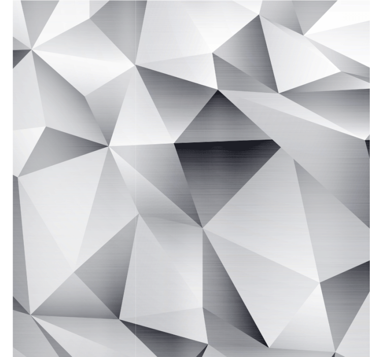 Rollo wohnzimmer silbernes kosmisches geometrisches muster - TenStickers