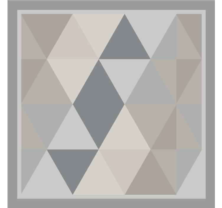 Rollo fenster grau mit grauen pantone-dreiecken - TenStickers