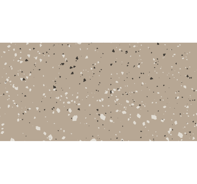 Rollo fenster beige mit beige terrazzo-optik - TenStickers
