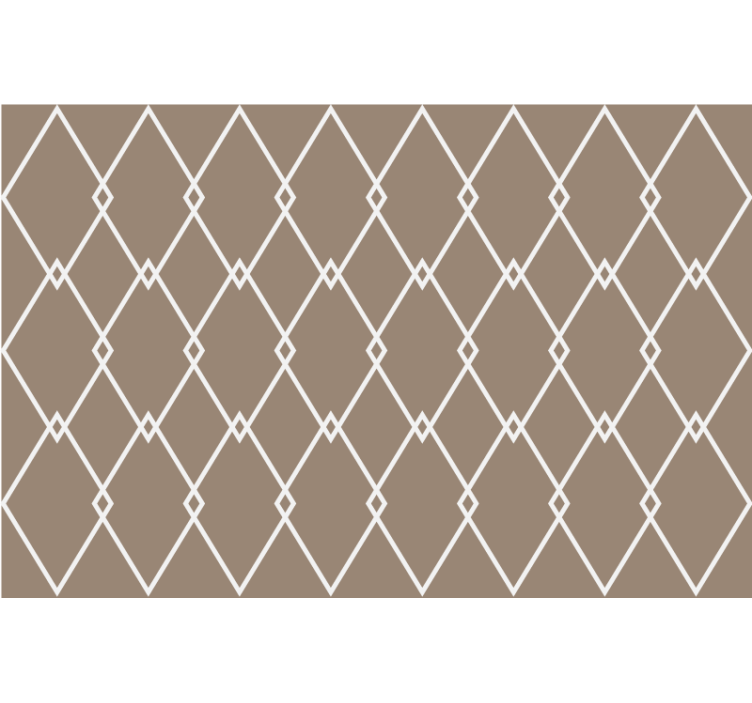 Rollo fenster beige im geometrischen küchendesign - TenStickers