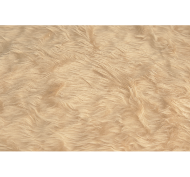 Rollo fenster beige im woll-effekt design - TenStickers