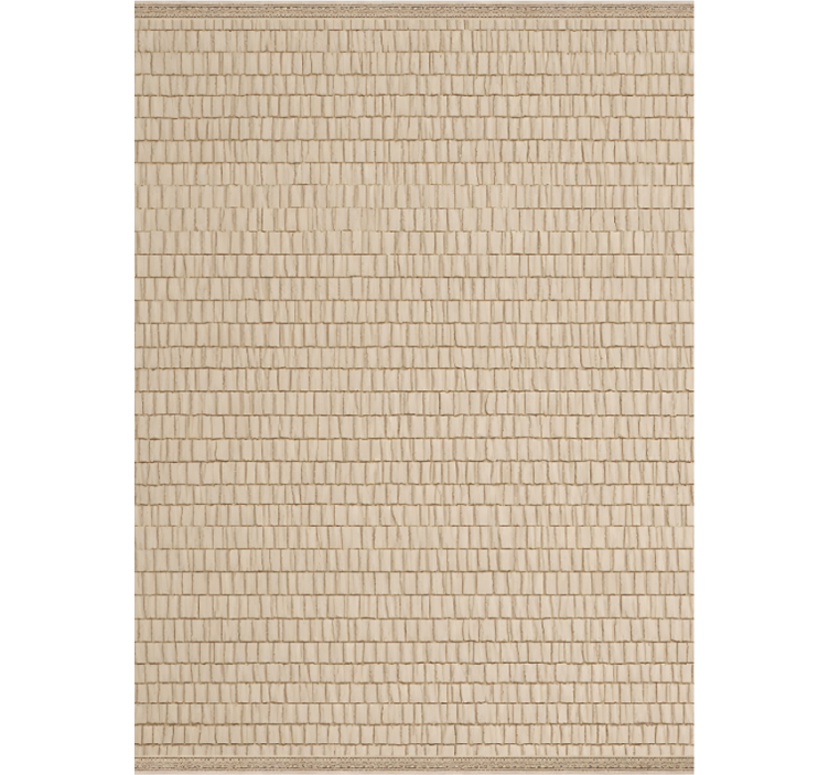 Rollo fenster beige mit gewebter rattannoptik - TenStickers