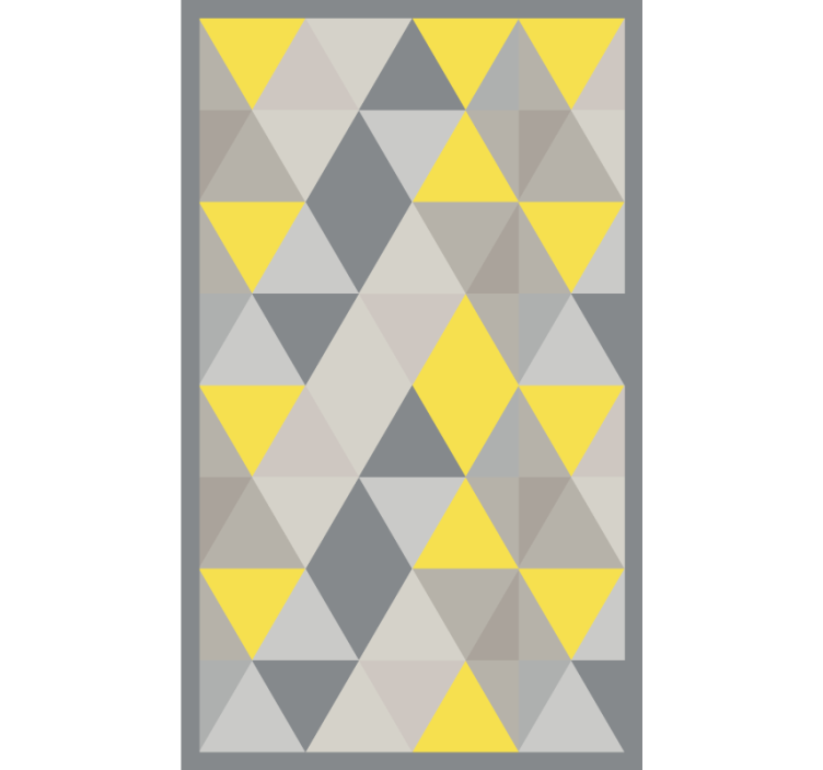 Rollo fenster schlafzimmer in pantone-dreiecken - TenStickers