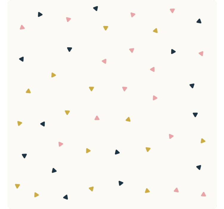 Rollo fenster schlafzimmer mit minimalistischen dreiecken - TenStickers