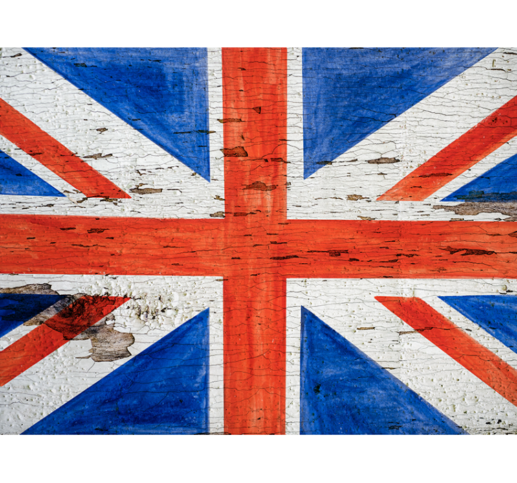 Rollo fenster schlafzimmer im urbanen stil uk flagge - TenStickers