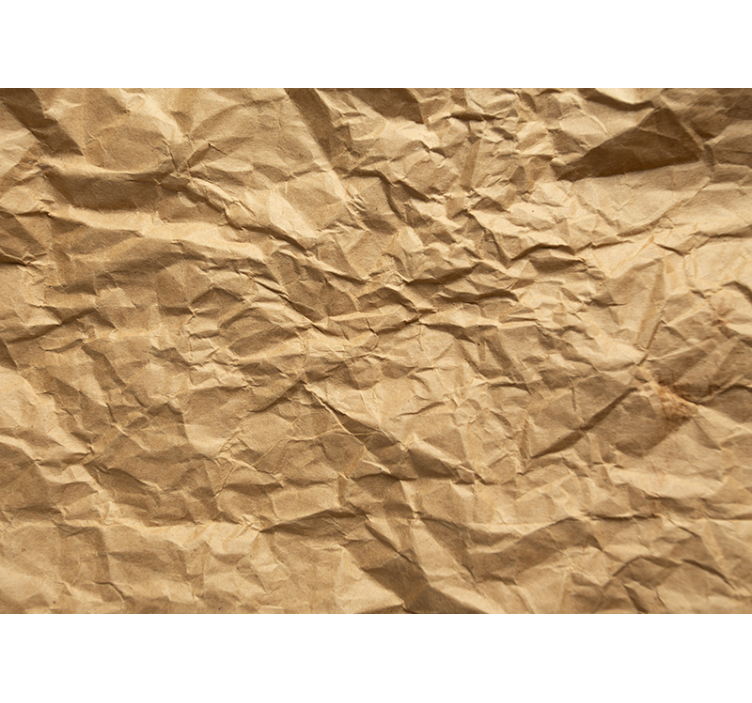 Rollo fenster beige aus braunem strukturpapier - TenStickers