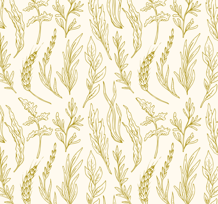 Goldener weizen elegant blind - TenStickers