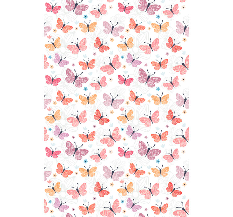Rollo fenster schmetterlinge im schmetterlingsdesign - TenStickers