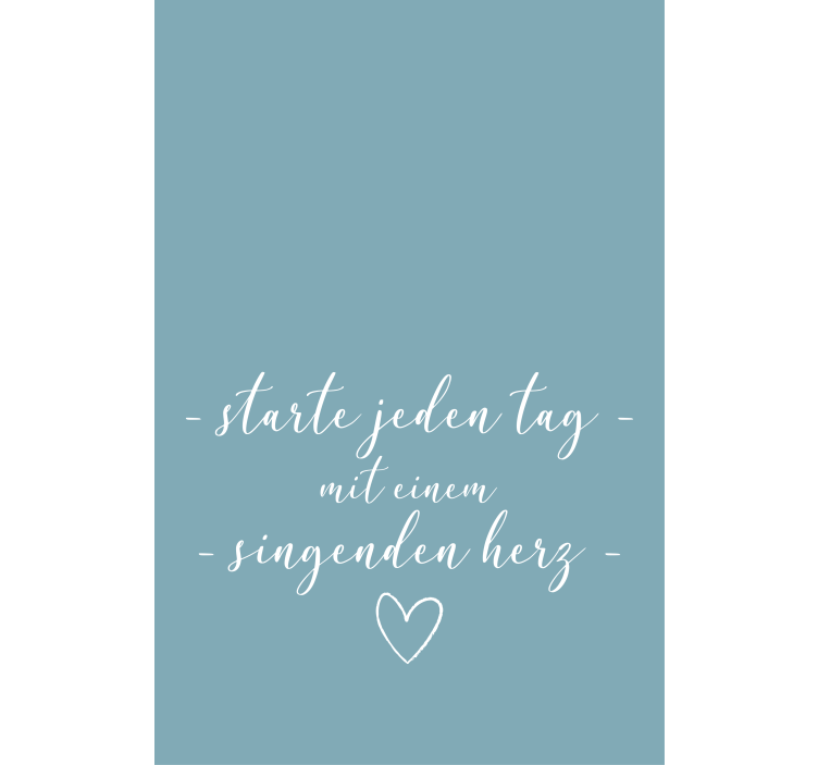 Rollo fenster spruch jeden tag inspiriert beginnen - TenStickers