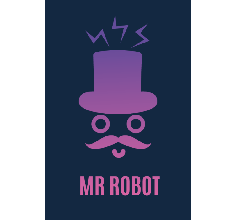 Gamer rollo gentleman-roboter - TenStickers