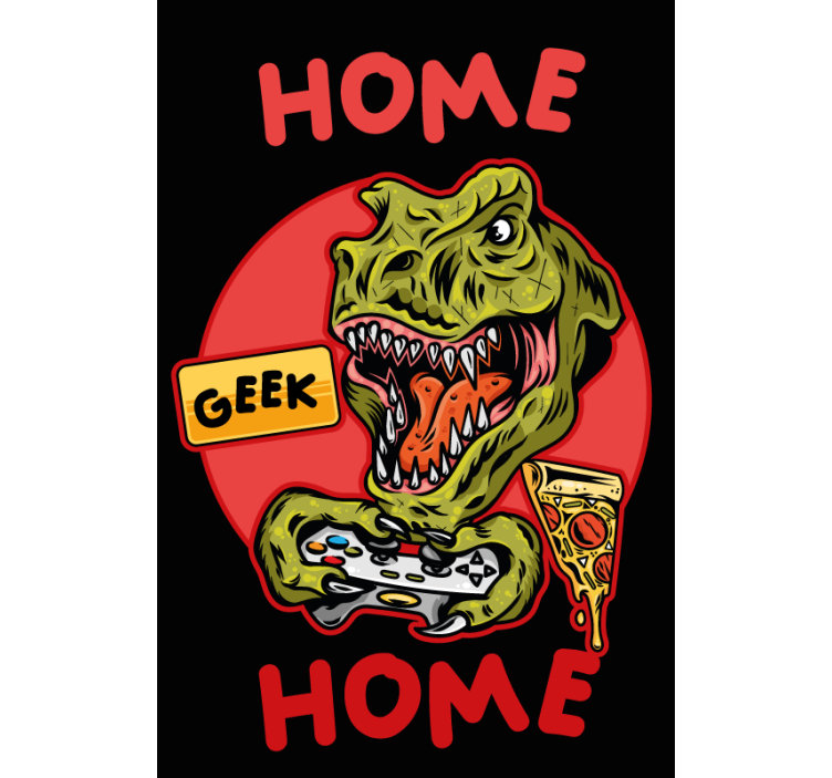 rollo Geeks Home geek home - TenStickers