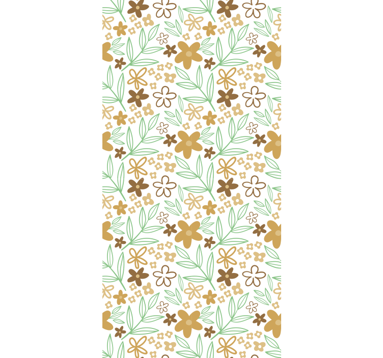 Rollo Fenster Blumen und Pflanzen blumenmotiv-design - TenStickers