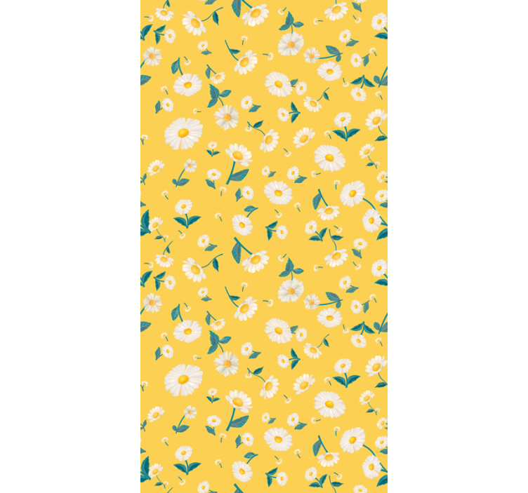 Rollo fenster blumen und pflanzen floral sunny rollo - TenStickers
