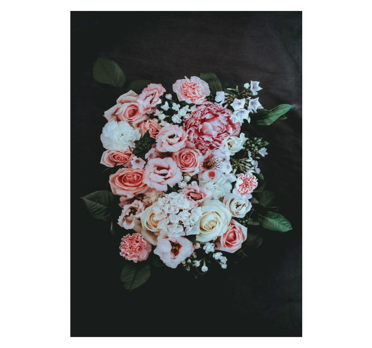 Blumen Rollo blühendes blumenarrangement - TenStickers