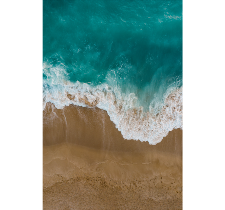 Originelles Rollos Ozean und sand schmelzen - TenStickers