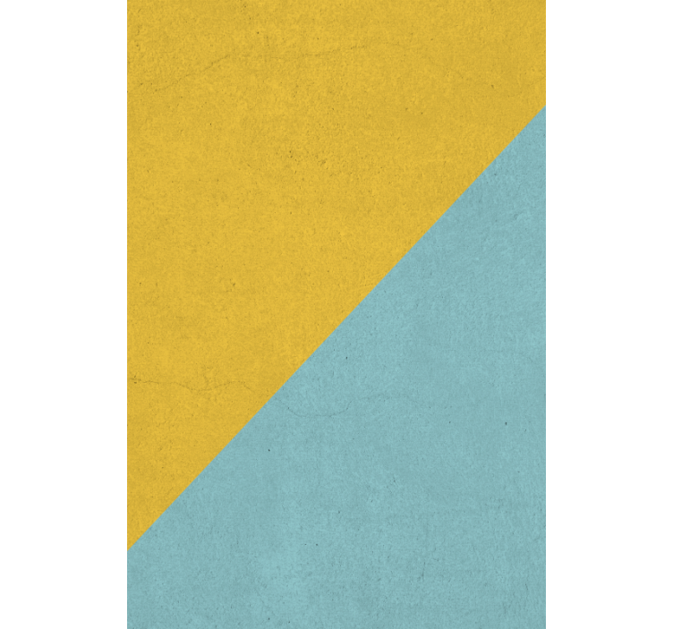 Rollo Fenster Home Office diagonale farbblöcke - TenStickers