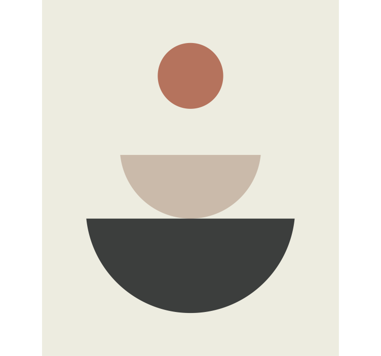 Originelle rollo mit abstrakter Brunnen - TenStickers