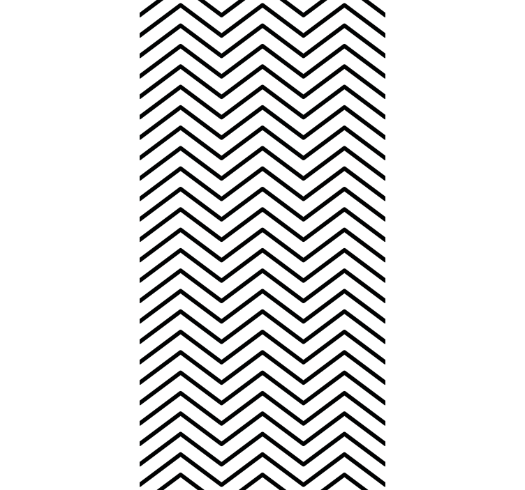 Fenster Rollo Modern Chevron-Muster - TenStickers