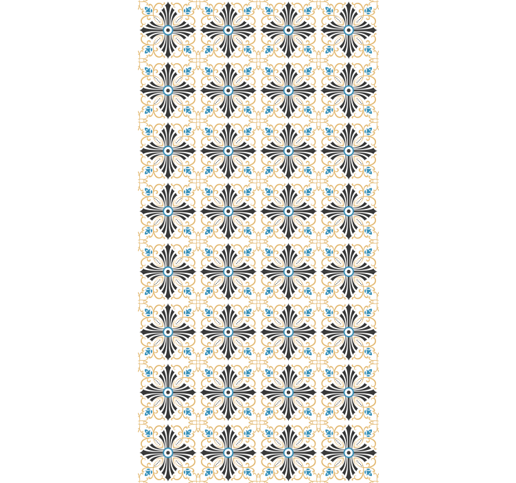 Rollo für Küche anmutiges botanisches motiv - TenStickers