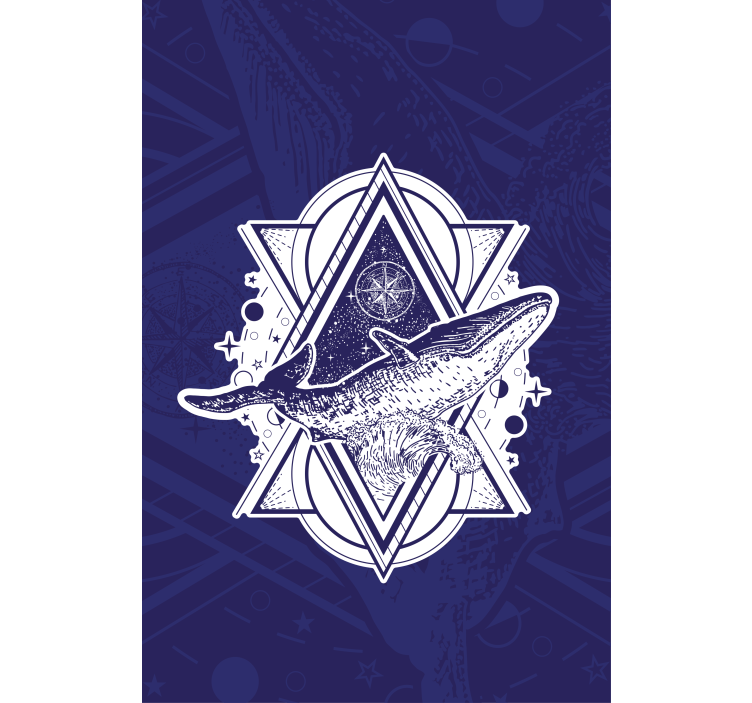 Rollo Fenster Tiere massive walsilhouette - TenStickers