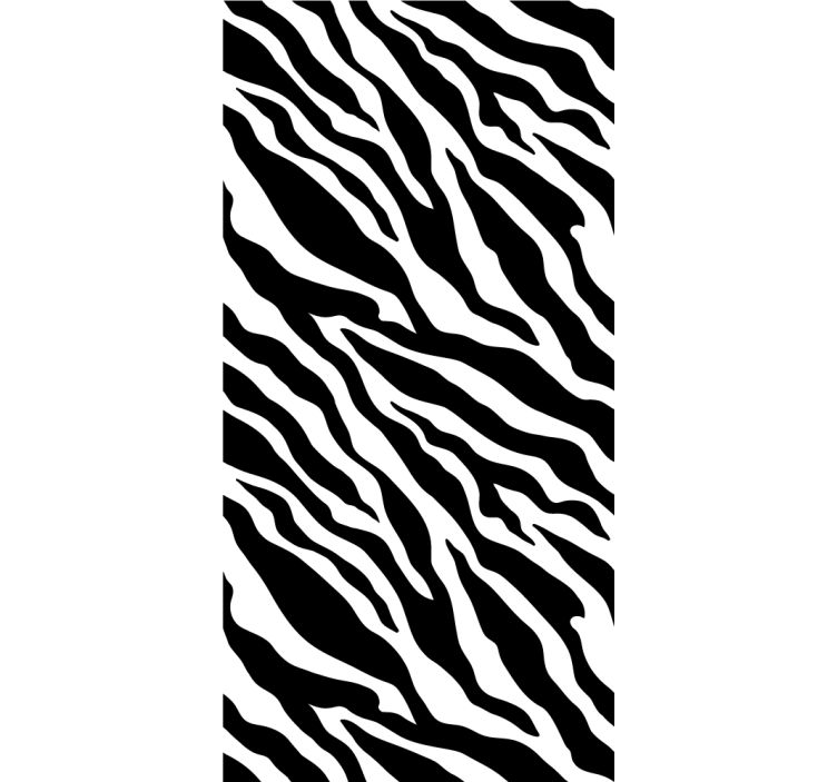 Rollo Fenster Tiermuster zebrastreifen-motiv - TenStickers
