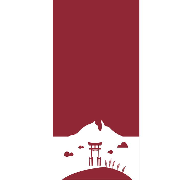 Weitere Fenster Rollos bergtorszene - TenStickers