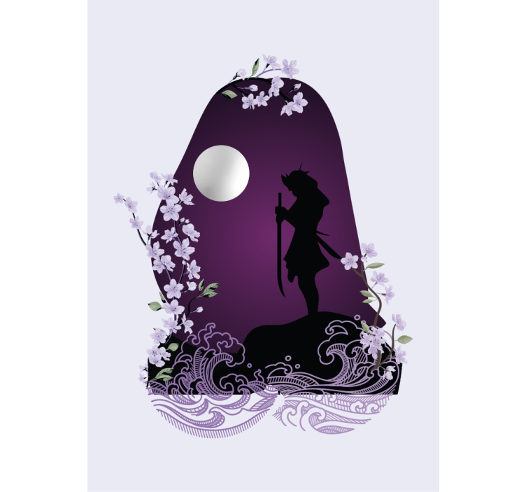 Rollo Fenster Spaß schwertkämpfer-silhouette - TenStickers