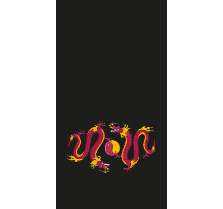 Rollo Fenster Tiermuster majestätisches drachendesign - TenStickers