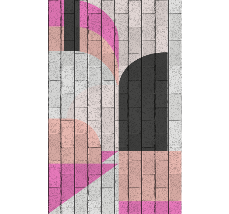 Fenster Rollo Modern geometrisches architekturmuster - TenStickers