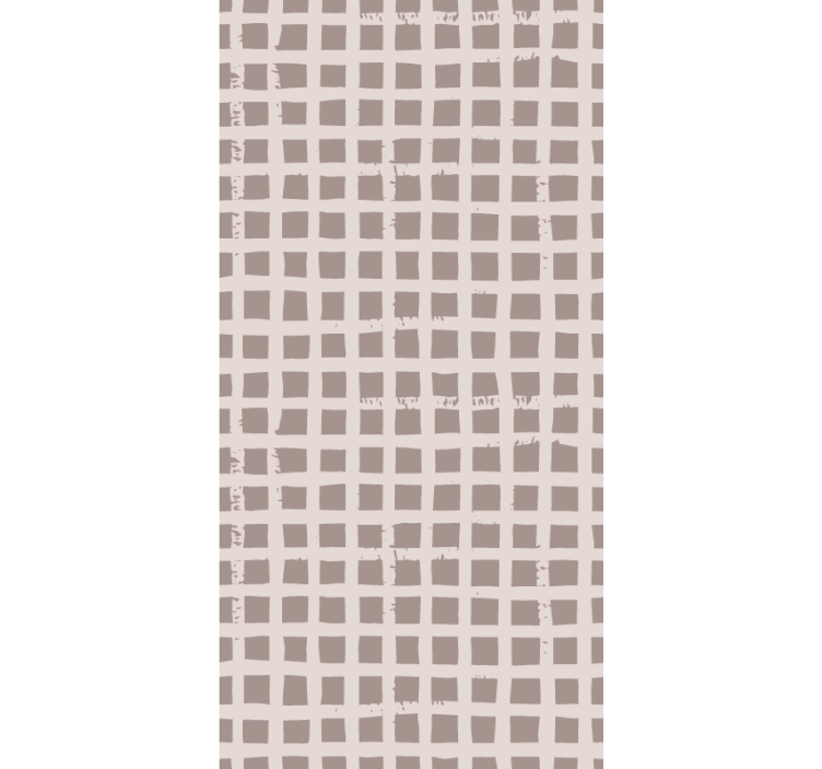 Rollo Fenster mit Muster gittermusterdesign - TenStickers