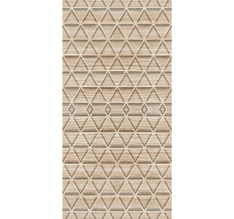 Rollo fenster mit muster geometrisches naturmuster - TenStickers