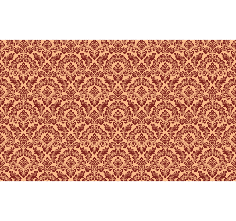 Rollo Fenster Elegant kompliziertes blumenthema - TenStickers