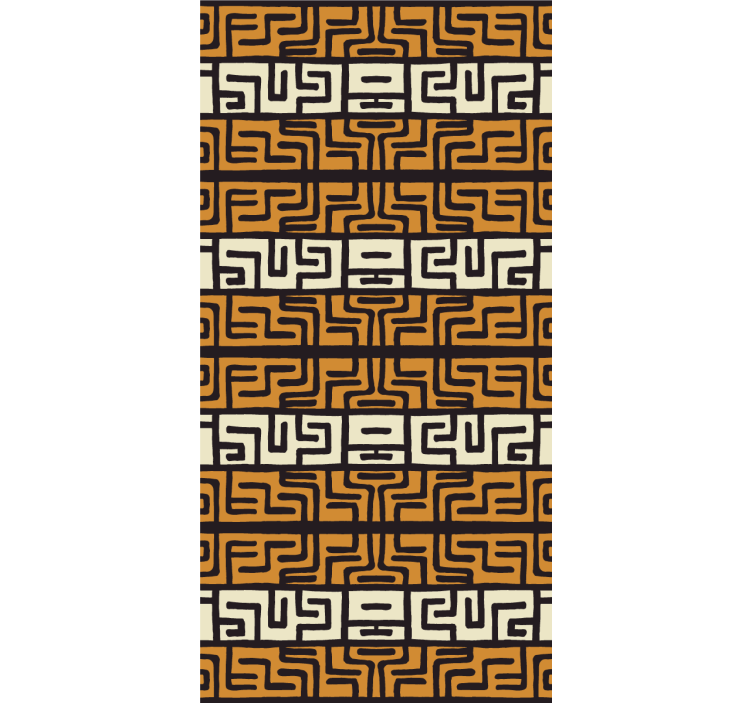 Rollo Fenster mit Muster geometrische anordnung mischung - TenStickers