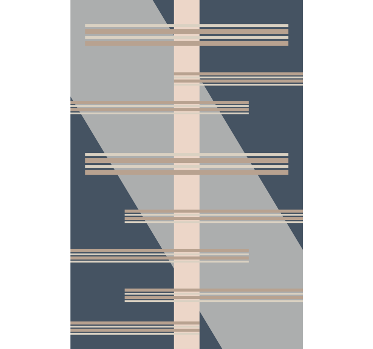 Fenster Rollo Modern geometrisches linienthema - TenStickers